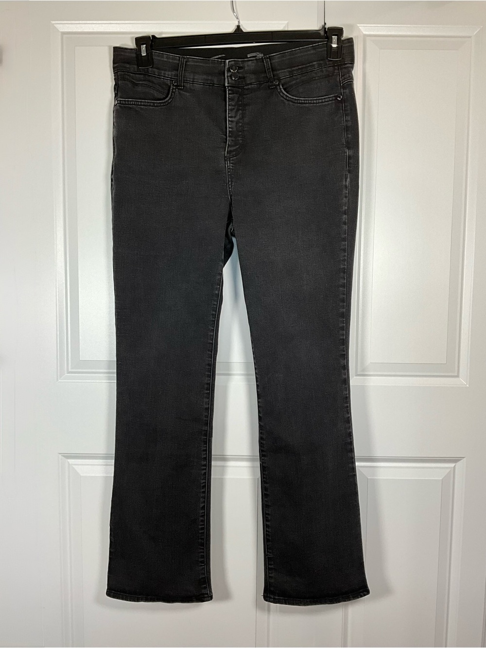 Seven7 Jeans Size 16 Black Bootcut Mid Rise Stretch Women’s Jeans